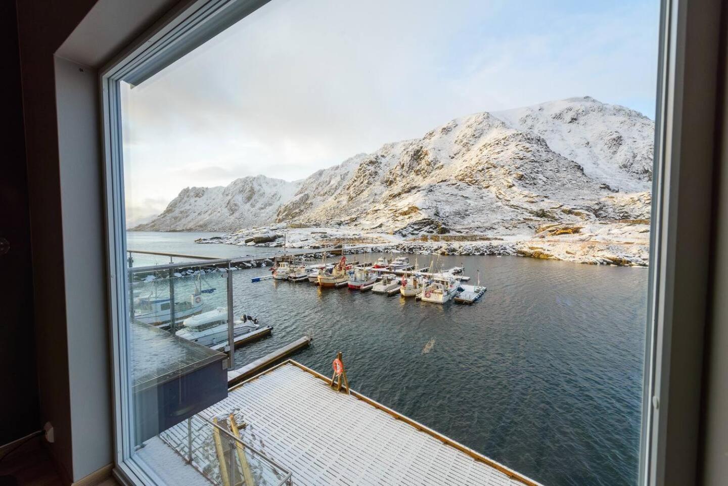 Lofoten Seaview Apartment Ballstad Ngoại thất bức ảnh